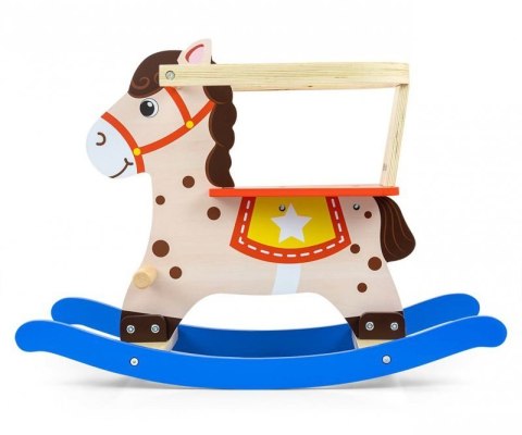 Konik na Biegunach dla Dzieci - Lucky 12 Blue/Red Konik na Biegunach dla Dzieci - Lucky 12 Blue/Red