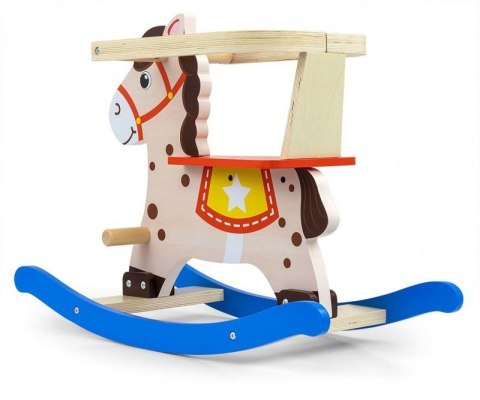 Konik na Biegunach dla Dzieci - Lucky 12 Blue/Red Konik na Biegunach dla Dzieci - Lucky 12 Blue/Red