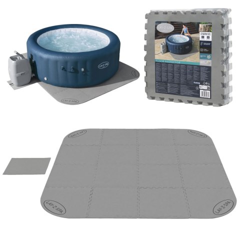 Mata Ochronna Pod Basen Jacuzzi Puzzle Bestway 60334 16 Szt. 50 x 50 cm Mata Ochronna Pod Basen Jacuzzi Puzzle Bestway 60334 16 Szt. 50 x 50 cm