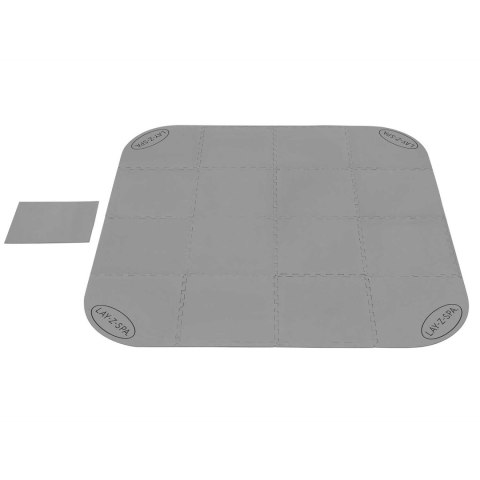 Mata Ochronna Pod Basen Jacuzzi Puzzle Bestway 60334 16 Szt. 50 x 50 cm Mata Ochronna Pod Basen Jacuzzi Puzzle Bestway 60334 16 Szt. 50 x 50 cm