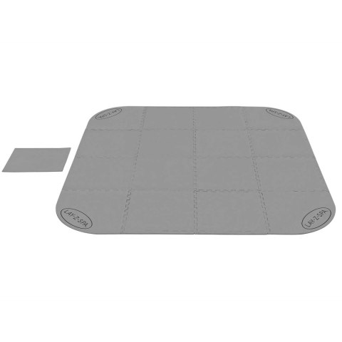Mata Ochronna Pod Basen Jacuzzi Puzzle Bestway 60334 16 Szt. 50 x 50 cm Mata Ochronna Pod Basen Jacuzzi Puzzle Bestway 60334 16 Szt. 50 x 50 cm