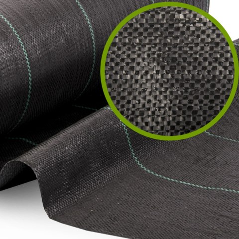 Agrotkanina ogrodowa 70g/m2 1,6m x 100m czarna Plonos Agrotkanina ogrodowa 70g/m2 1,6m x 100m czarna Plonos