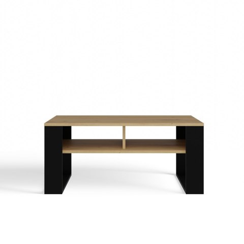 Stolik Kawowy Ława Modern - Dąb Artisan Czarny