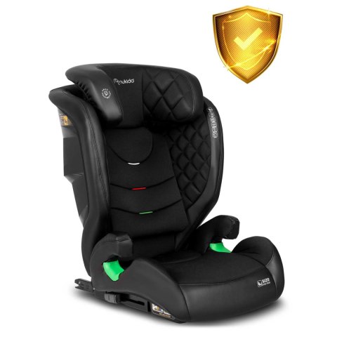 Fotelik samochodowy Nukido Louis ISOFIX i-Size (15-36 kg) - czarny
