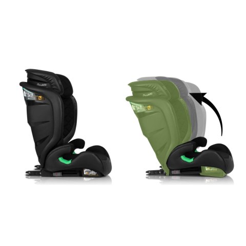 Fotelik samochodowy Nukido Louis ISOFIX i-Size (15-36 kg) - czarny
