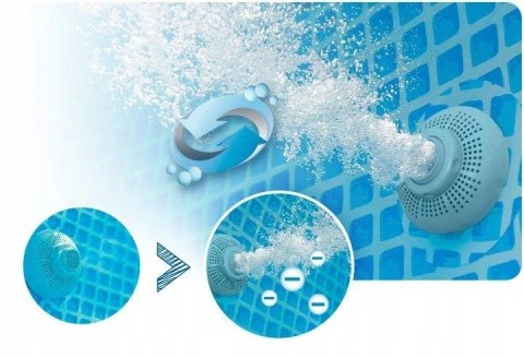 Pompa Filtrująca Do Basenu INTEX 26638 3785 L/h Filtr Typu A Hydro Aeration
