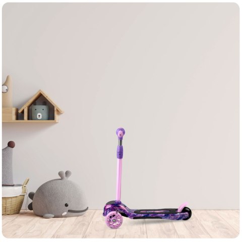 Hulajnoga Balansowa Dla Dzieci RicoKids – Trzy Koła, LED, Regulowana