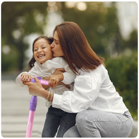 Hulajnoga Balansowa Dla Dzieci RicoKids – Trzy Koła, LED, Regulowana