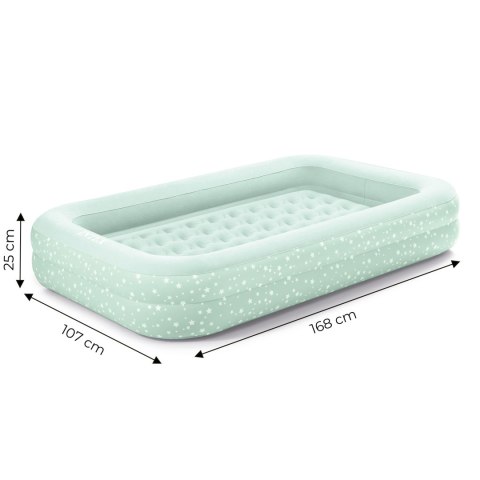 Dziecięcy Materac Dmuchany Intex 66810 Z Pompką - 168x107x25 cm