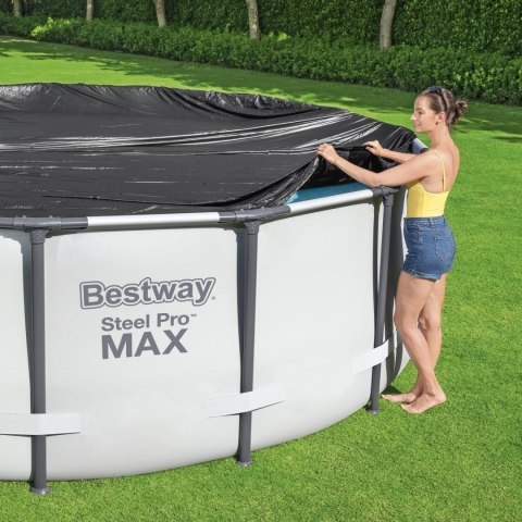 Bestway Pokrywa Na Basen Stelażowy 305cm 58036 – Ochronna Pokrywa Bestway Pokrywa Na Basen Stelażowy 305cm 58036 – Ochronna Pokrywa