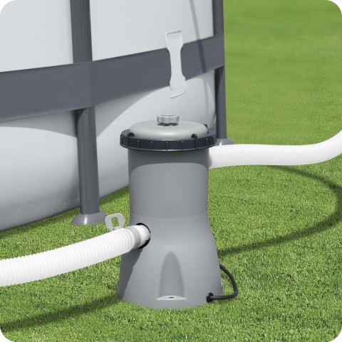 Pompa filtrująca 3028 l/h Bestway 58386 filtr typ II 32W węże