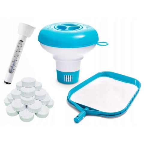 Basen Stelażowy INTEX 28272 300x200x75cm 15w1 Pompa Pokrywa Mata Zestaw