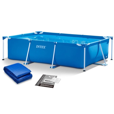 Basen Ogrodowy INTEX 300x200x75 2w1 Mata PVC Stelażowy 28272