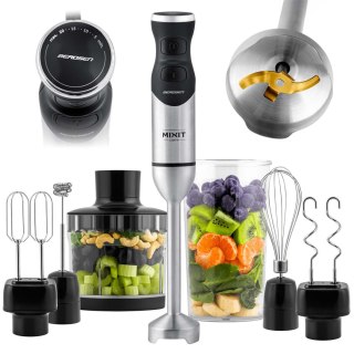 Blender Ręczny Wielofunkcyjny Berdsen 6w1 1500W – Tytanowe Ostrza