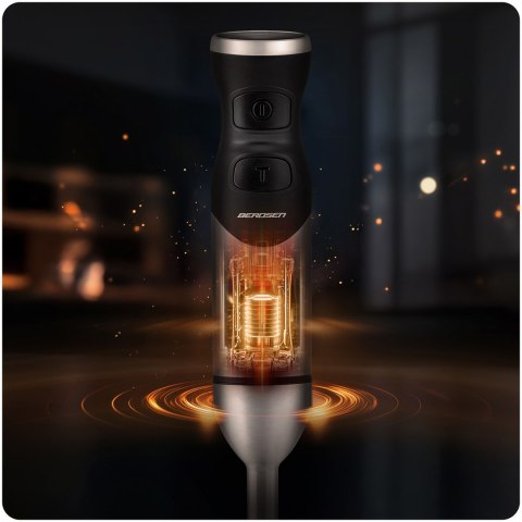 Blender Ręczny Wielofunkcyjny Berdsen 6w1 1500W – Tytanowe Ostrza