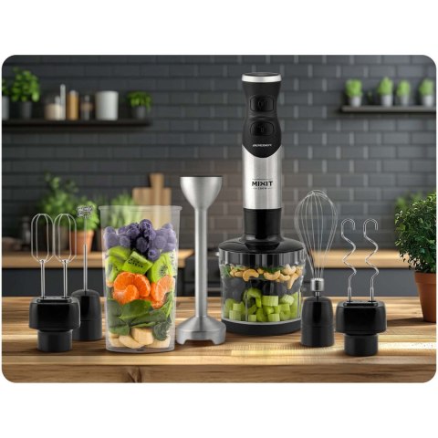Blender Ręczny Wielofunkcyjny Berdsen 6w1 1500W – Tytanowe Ostrza