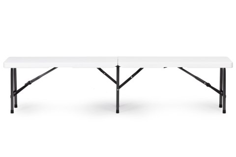 Składany Zestaw Ogrodowy ModernHome 180 cm – Stół + Ławki, 8 Osób, Walizka