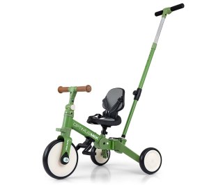 Milly Mally Optimus Max Rowerek 5w1 Trójkołowy Biegowy Z Rączką Green