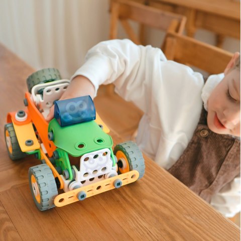 Zestaw Konstrukcyjny Pojazdy 5w1 WOOPIE – 164 Elementy, STEAM Zestaw Konstrukcyjny Pojazdy 5w1 WOOPIE – 164 Elementy, STEAM