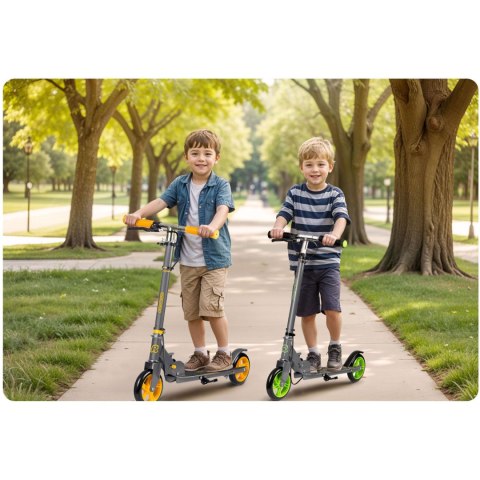 Hulajnoga Dla Dzieci RicoKids Kodi - Regulowana, Składana, Koła 145 Mm, ABEC-7