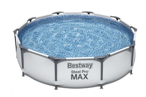 Basen Stelażowy Steel Pro MAX 305x76 Okrągły 10FT BESTWAY 3w1 Basen Stelażowy Steel Pro MAX 305x76 Okrągły 10FT BESTWAY 3w1