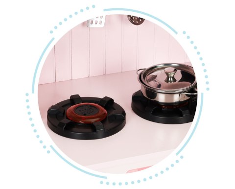 ECOTOYS Drewniana Kuchnia Dla Dzieci Piekarnik Palniki Mikrofala ECOTOYS Drewniana Kuchnia Dla Dzieci Piekarnik Palniki Mikrofala