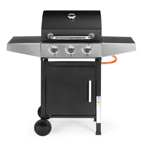 Grill Gazowy MultiGarden – 10.2 kW, 3 Palniki, Termometr i Żeliwny Ruszt Grill Gazowy MultiGarden – 10.2 kW, 3 Palniki, Termometr i Żeliwny Ruszt
