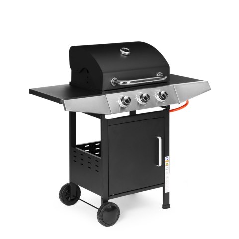 Grill Gazowy MultiGarden – 10.2 kW, 3 Palniki, Termometr i Żeliwny Ruszt Grill Gazowy MultiGarden – 10.2 kW, 3 Palniki, Termometr i Żeliwny Ruszt