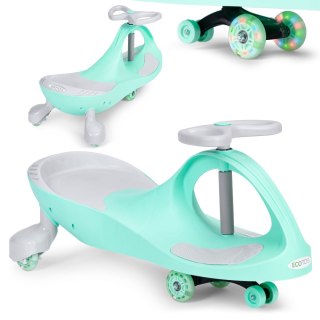 Jeździk Grawitacyjny ECOTOYS LED Zielony Dla Dzieci