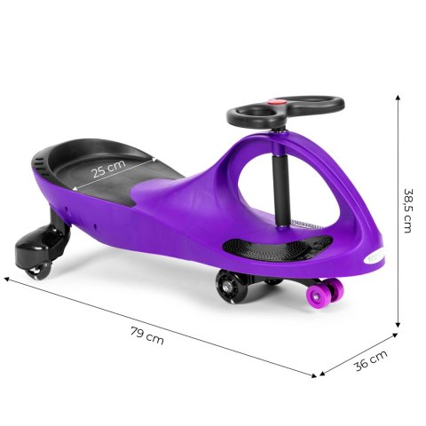 Jeździk Grawitacyjny ECOTOYS LED Fioletowy Dla Dzieci Jeździk Grawitacyjny ECOTOYS LED Fioletowy Dla Dzieci