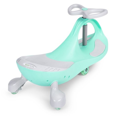 Jeździk Grawitacyjny ECOTOYS LED Zielony Dla Dzieci Jeździk Grawitacyjny ECOTOYS LED Zielony Dla Dzieci