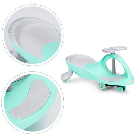 Jeździk Grawitacyjny ECOTOYS LED Zielony Dla Dzieci Jeździk Grawitacyjny ECOTOYS LED Zielony Dla Dzieci
