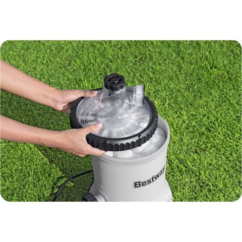 Pompa piaskowa Bestway 5678 l/h 58870 kulki Polysphere Chemconnect