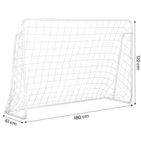 Bramka Piłkarska Dla Dzieci MultiGarden DS58010, Stalowa 180x122 cm Bramka Piłkarska Dla Dzieci MultiGarden DS58010, Stalowa 180x122 cm