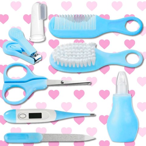 Zestaw Kosmetyczny Dla Niemowląt 9w1 NICEkids Pielęgnacyjny Baby Care Zestaw Kosmetyczny Dla Niemowląt 9w1 NICEkids Pielęgnacyjny Baby Care