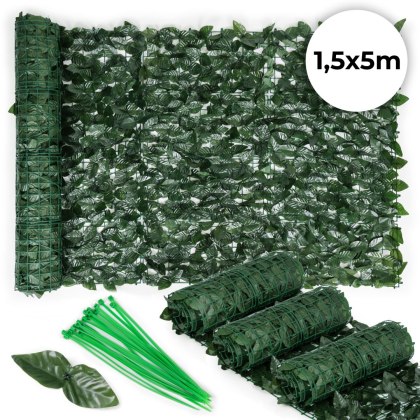 Sztuczny Bluszcz Żywopłot 3 szt 500x150 Cm Osłona Maskująca MultiGarden