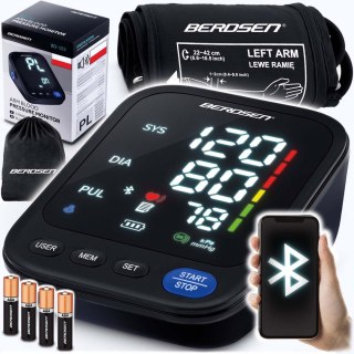SMART Ciśnieniomierz Naramienny Berdsen BD-123 Bluetooth Aplikacja Polska