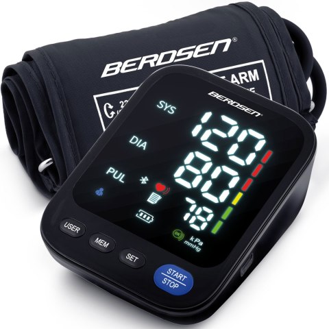 SMART Ciśnieniomierz Naramienny Berdsen BD-123 Bluetooth Aplikacja Polska