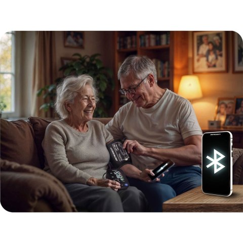 SMART Ciśnieniomierz Naramienny Berdsen BD-123 Bluetooth Aplikacja Polska