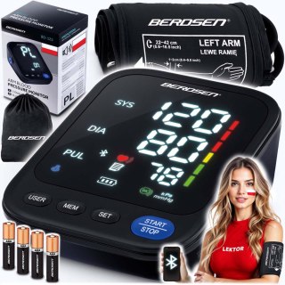SMART Ciśnieniomierz Naramienny Berdsen BD-123 Bluetooth Aplikacja Polska