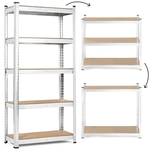 Uniwersalny Regał Magazynowy ModernHome 180x90x40 cm – 5 Półek Uniwersalny Regał Magazynowy ModernHome 180x90x40 cm – 5 Półek