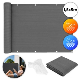 Osłona Balkonowa MultiGarden Siatka Maskująca Z Okuciami 150x500 Cm