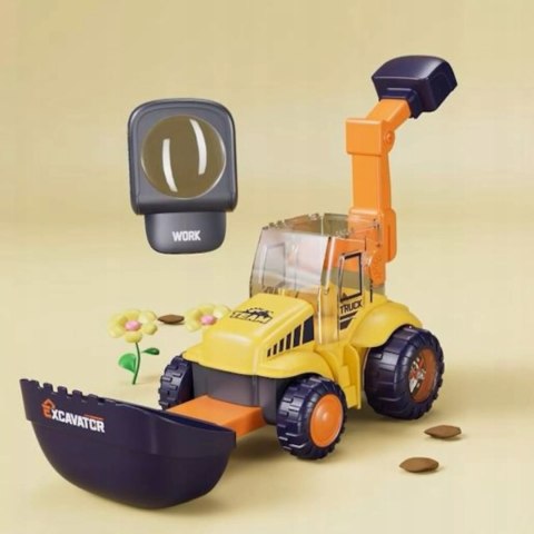 Koparka Edukacyjna 4w1 Dla Dzieci – Lupa, Kompas, Łyżki Do Piasku