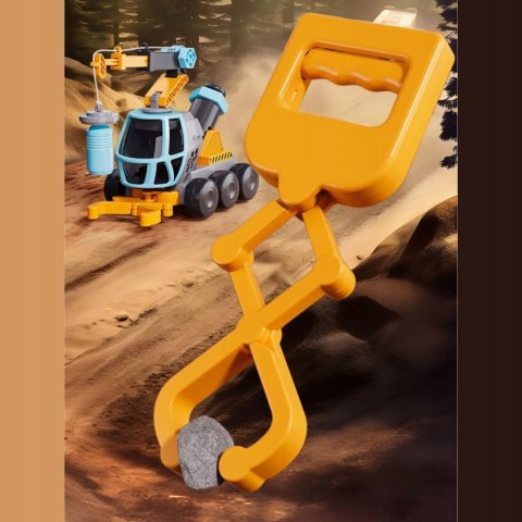 Dźwig Z Mikroskopem Dla Dzieci STEM Magnetyczny Żuraw Chwytak