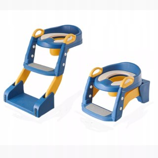 Nakładka Na Sedes Z Drabinką Miękka Antypoślizgowa Skałdane Siedzisko