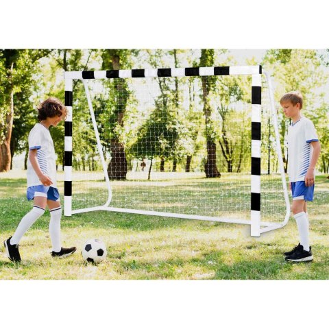 Duża Bramka Piłkarska 300x200x90 cm – Stalowa, Neo-Sport, Pokrowiec