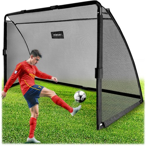 Bramka Piłkarska Neo-Sport 300x200x90 cm – Stalowa, Przenośna, Pokrowiec Bramka Piłkarska Neo-Sport 300x200x90 cm – Stalowa, Przenośna, Pokrowiec