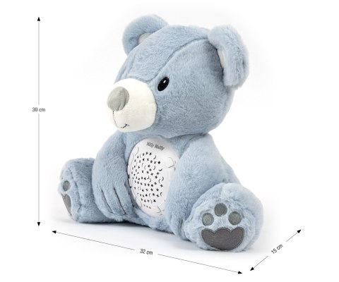 Pluszowy Miś Maskotka z Projektorem i Melodiami Milly Bear Blue