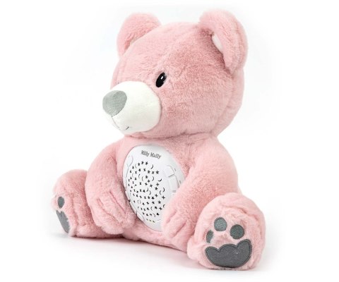 Pluszowy Miś Maskotka z Projektorem i Melodiami Milly Bear Pink
