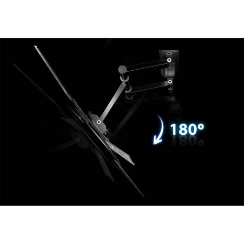 Obrotowy Uchwyt Do Telewizora Humberg HM-885 – 17–56", VESA 75x75–400x400, 30 kg